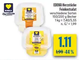 diska EDEKA Herzstücke Feinkostsalat Angebot
