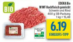 diska EDEKA Bio WWF Hackfleisch gemischt Angebot