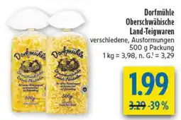 diska Dorfmühle Oberschwäbische Land-Teigwaren Angebot