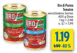 diska Oro di Parma Tomaten Angebot