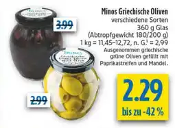 diska Minos Griechische Oliven Angebot