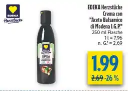 diska EDEKA Herzstücke Crema con "Aceto Balsamico di Modena I.G.P." Angebot