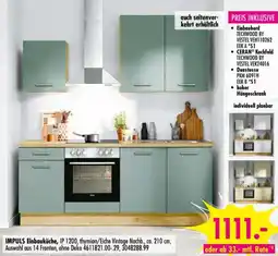Möbel Boss IMPULS Einbauküche Angebot
