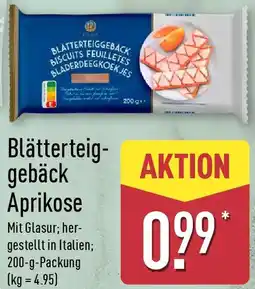 Aldi Nord Blätterteiggebäck Aprikose Angebot