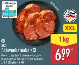 Aldi Nord BBQ Schwenksteaks XXL Angebot
