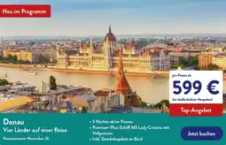 Aldi Nord Donau Vier Länder auf einer Reise Angebot