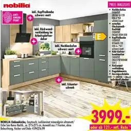 Möbel Boss NOBILIA Einbauküche Angebot
