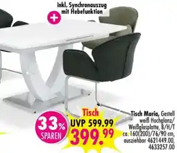 Möbel Boss Tisch Maria Angebot