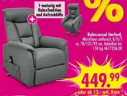 Möbel Boss Relaxsessel Herford Angebot