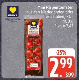 Edeka Mini-Rispentomaten Angebot