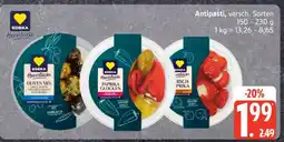 Edeka Antipasti, versch. Sorten Angebot