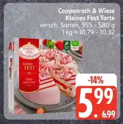 Edeka Coppenrath & Wiese Kleines Fest Torte Angebot
