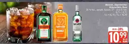 Edeka Bacardi, Jägermeister Kräuterlikör, Rum Angebot
