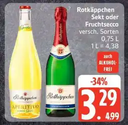 Edeka Rotkäppchen Sekt oder Fruchtsecco Angebot