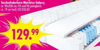 Möbel Boss Taschenfederkern-Matratze Galaxy Angebot