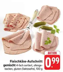 Edeka Fleischkäse-Aufschnitt gemischt Angebot