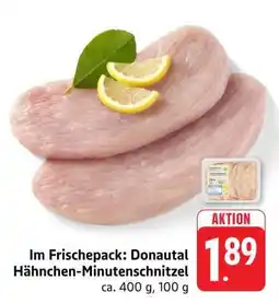 Edeka Donautal Hähnchen-Minutenschnitzel Angebot