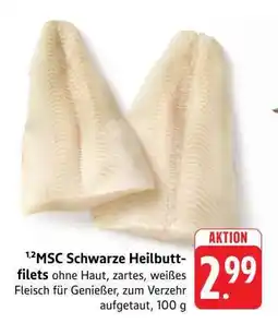 Edeka MSC Schwarze Heilbuttfilets Angebot