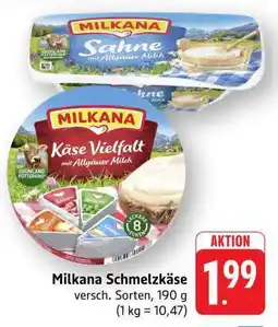 Edeka Milkana Schmelzkäse Angebot