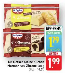 Edeka Dr. Oetker Kleine Kuchen Marmor oder Zitrone Angebot