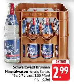 Edeka Schwarzwald Brunnen Mineralwasser Angebot