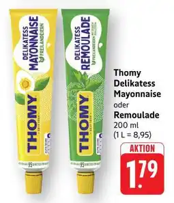 Edeka Thomy Delikatess Mayonnaise oder Remoulade Angebot