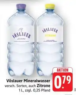 Edeka Vöslauer Mineralwasser Angebot