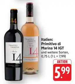 Edeka Primitivo di Marina 14 IGT Angebot