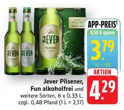 Edeka Jever Pilsener, Fun alkoholfrei Angebot