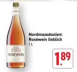 Edeka Nordmazedonien: Roséwein lieblich Angebot