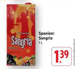 Edeka Spanien: Sangria Angebot
