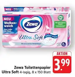 Edeka Zewa Toilettenpapier Ultra Soft Angebot