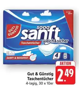 Edeka Gut & Günstig Taschentücher Angebot