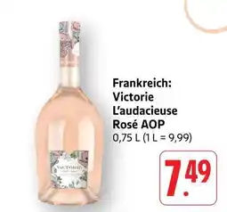 Edeka Frankreich: Victoire L’audacieuse Rosé AOP Angebot