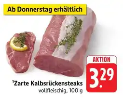 Edeka Zarte Kalbsrückensteaks Angebot