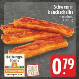 Edeka Schweinebauchscheibe mariniert Angebot