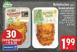 Edeka Reibekuchen oder Gemüsetaler Angebot