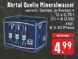 Edeka Ahrtal Quelle Mineralwasser Angebot
