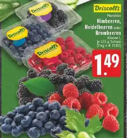 Edeka Driscoll's Himbeeren, Heidelbeeren oder Brombeeren Angebot