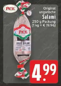 Edeka Original ungarische Salami Angebot