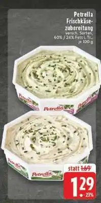 Edeka Petrella Frischkäsezubereitung Angebot