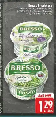 Edeka Bresso Frischkäse Angebot