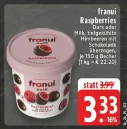 Edeka franui Raspberries Angebot