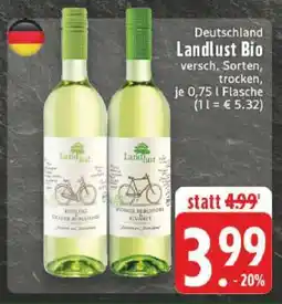 Edeka Landlust Bio Angebot