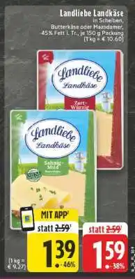 Edeka Landliebe Landkäse Angebot