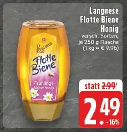 Edeka Langnese Flotte Biene Honig Angebot