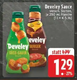 Edeka DEVELEY Sauce Angebot