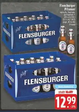 Edeka FLENSBURGER PILSENER Angebot