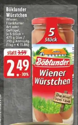 Edeka Böklunder Würstchen Angebot