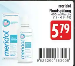 Edeka meridol Mundspülung Angebot